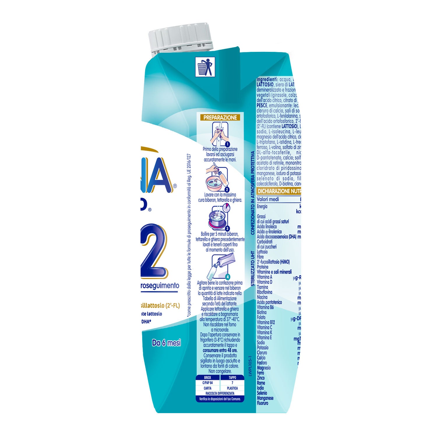 Nidina 2 Optipro Liquido 500 ml, compra online su Farmacia delle Terme