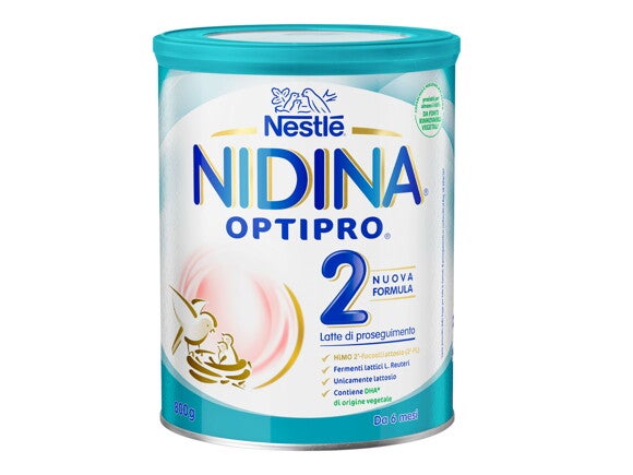 Nestle' nidina optipro 2 da 6 mesi, latte di proseguimento liquido, 6 brick  da 500ml - Bimbostore