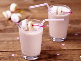 Ricette per la gravidanza: Milk shake banana e fragole