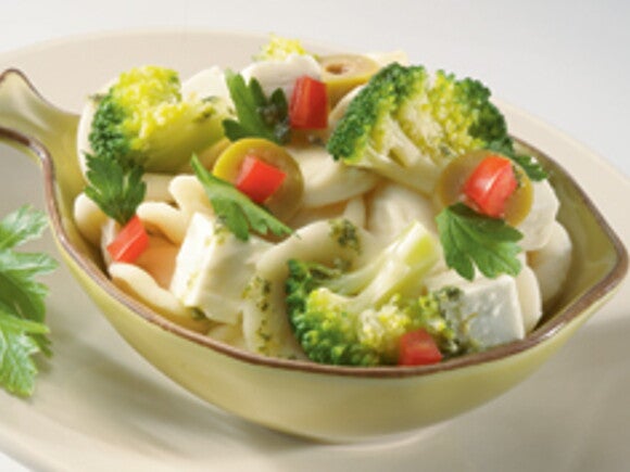 Insalata di retichelle, broccoli e feta