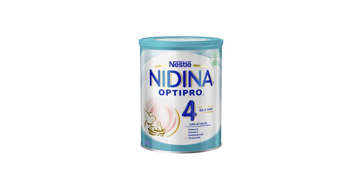 NESTLÉ NIDINA Optipro 1 Latte per Lattanti polvere dalla nascita, Latta 800  g